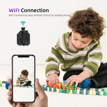 Security Camera Wireless 4K Mini WiFi Indoor Surveillance Camera