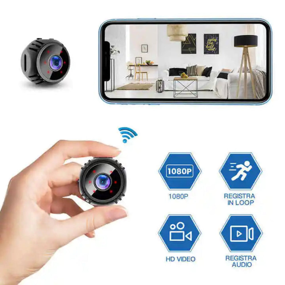 Security Camera Wireless Mini Indoor WiFi Surveillance Camera