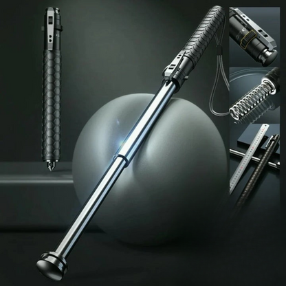 Hiking Pole Trekking Stick with Anti-Slip Grip and Self-Defense Tool