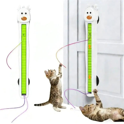 Skywire Wall-Mounted Flying Rope Cat Teaser Toy