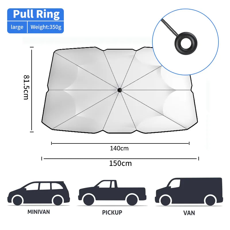 Car Windshield Sunshade Foldable UV Protection Sun Shield