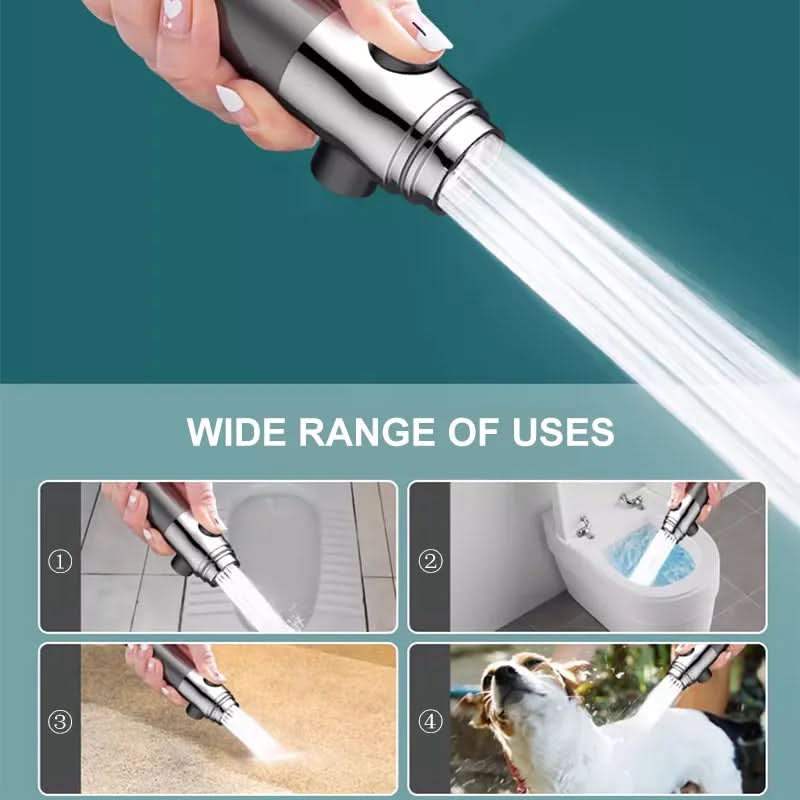 Filter shower head | High-pressure spray with stop button