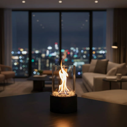 Tabletop Fireplace Bio Ethanol Smokeless Indoor Outdoor