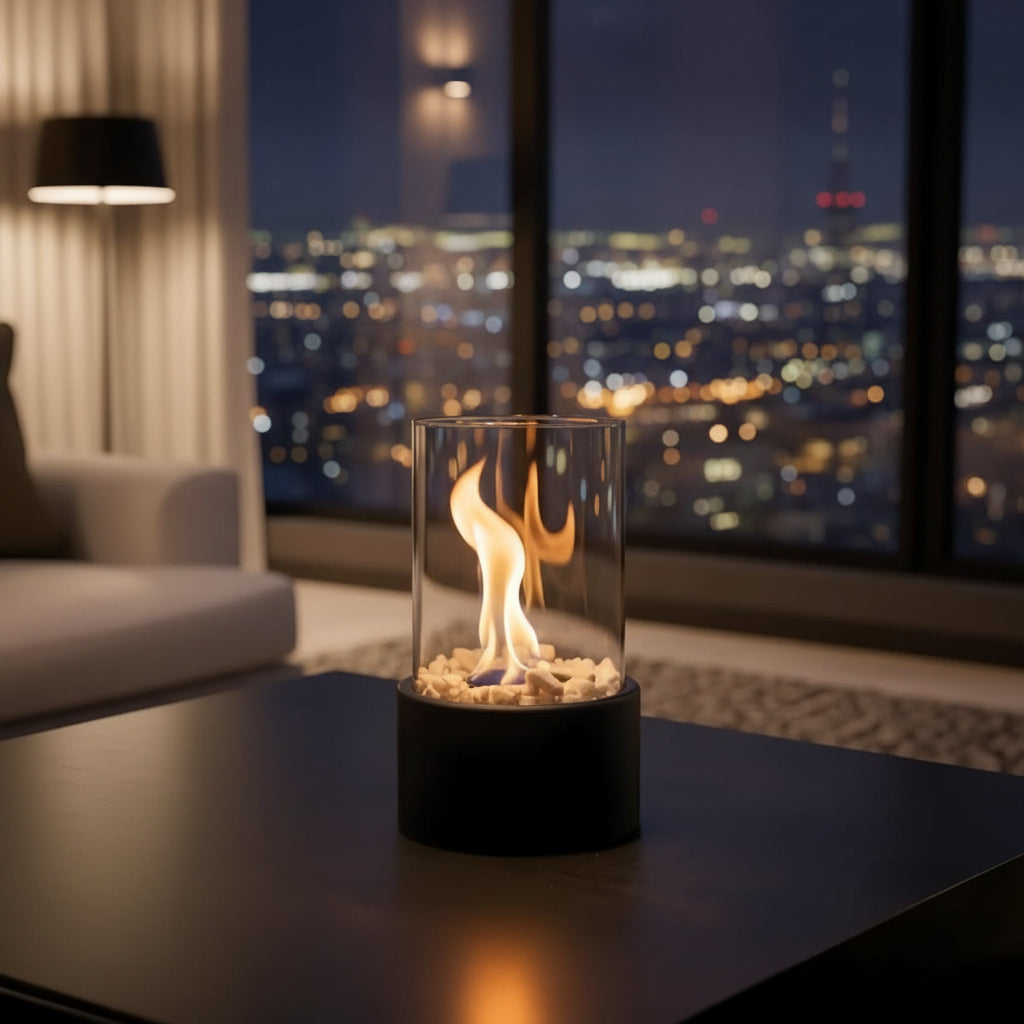 Tabletop Fireplace Bio Ethanol Smokeless Indoor Outdoor