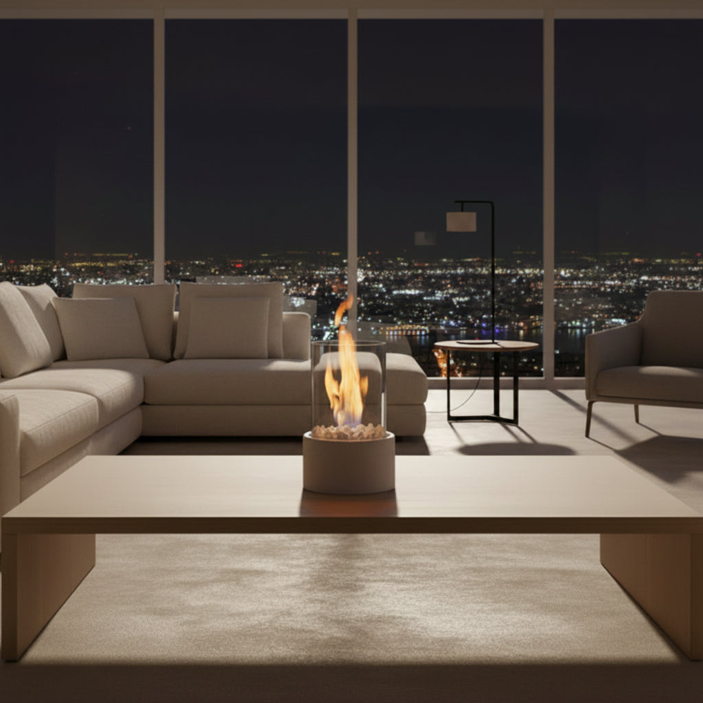 Tabletop Fireplace Bio Ethanol Smokeless Indoor Outdoor