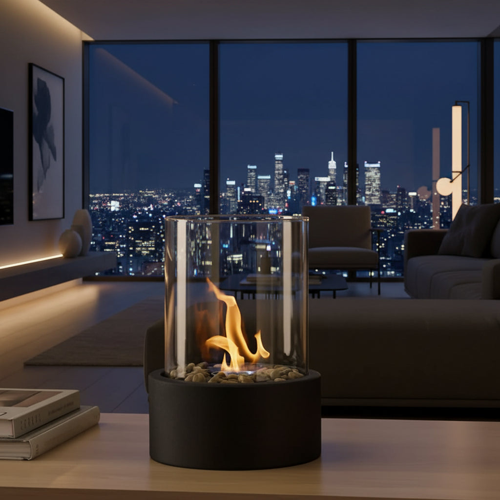 Tabletop Fireplace Bio Ethanol Smokeless Indoor Outdoor