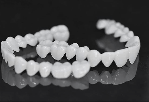 Dentures Flexible Smile Prosthetic White Tooth Lenses