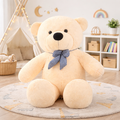 Large Teddy Bear Soft Adorable Plush Valentines Gift