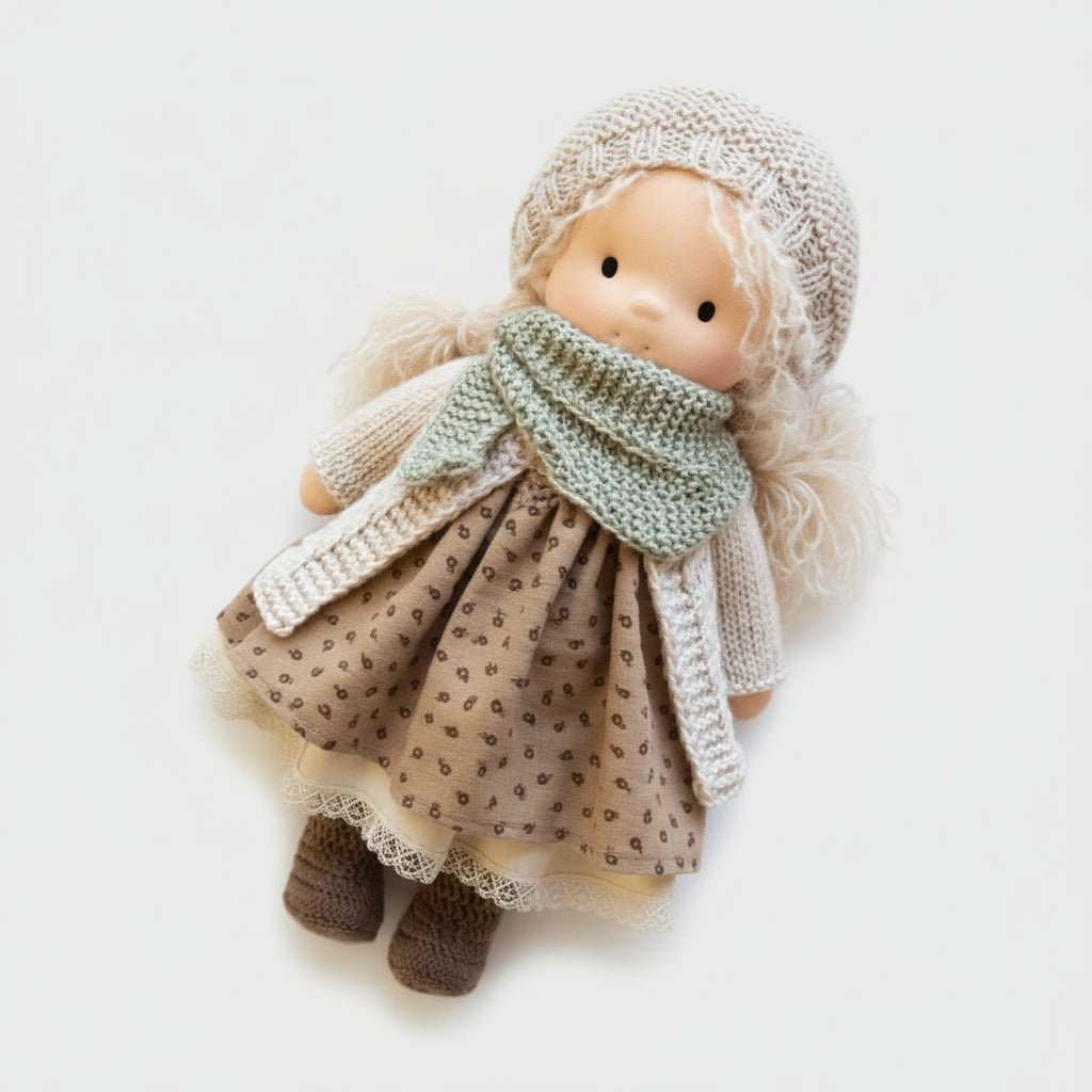 Handmade Waldorf Doll Made Creative Play Learning
