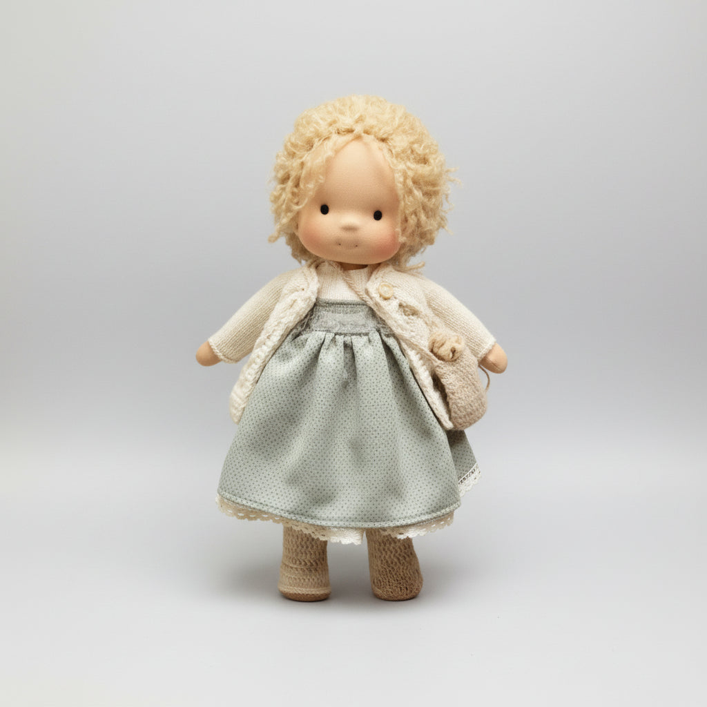 Handmade Waldorf Doll Made Creative Play Learning