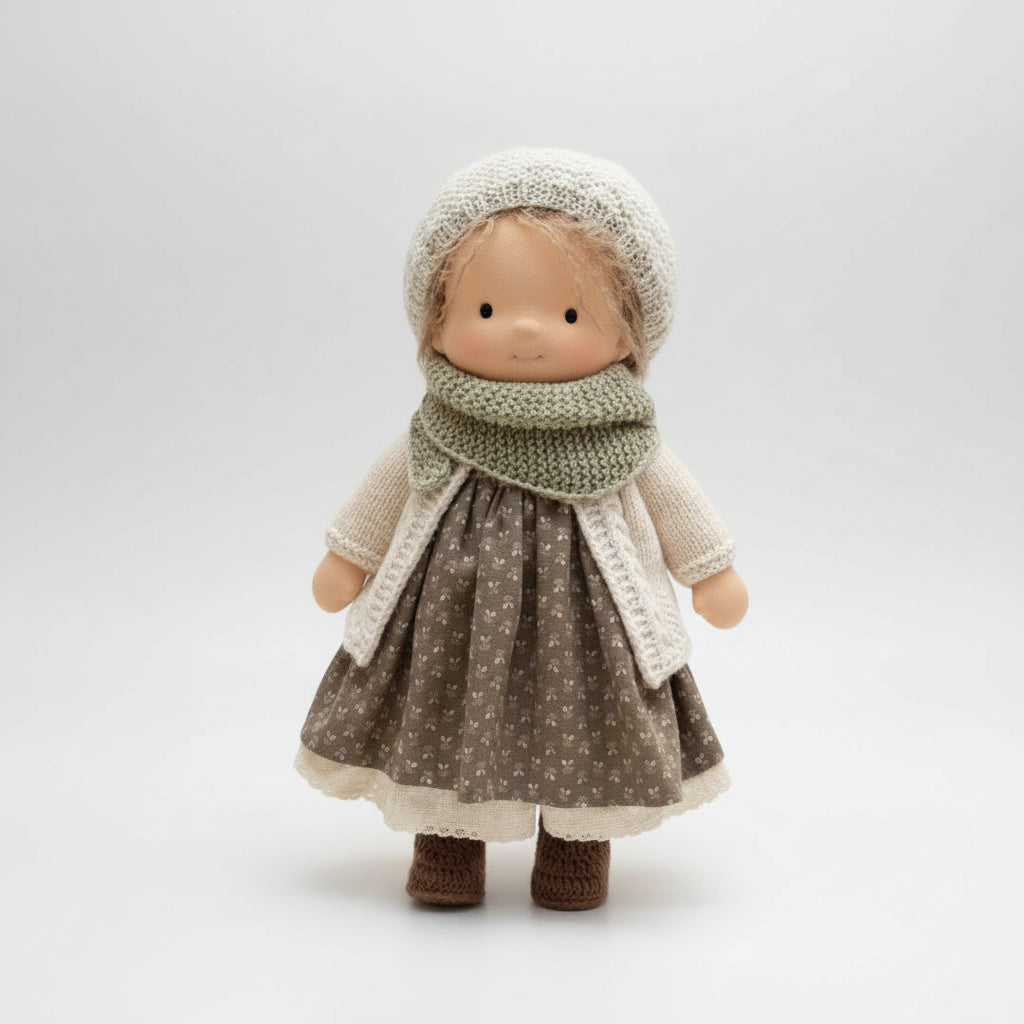 Handmade Waldorf Doll Made Creative Play Learning