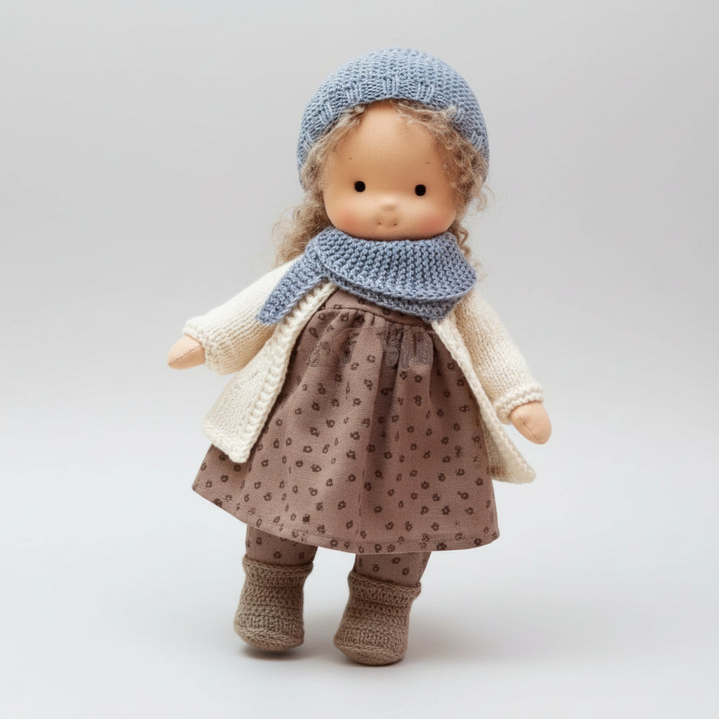 Handmade Waldorf Doll Made Creative Play Learning