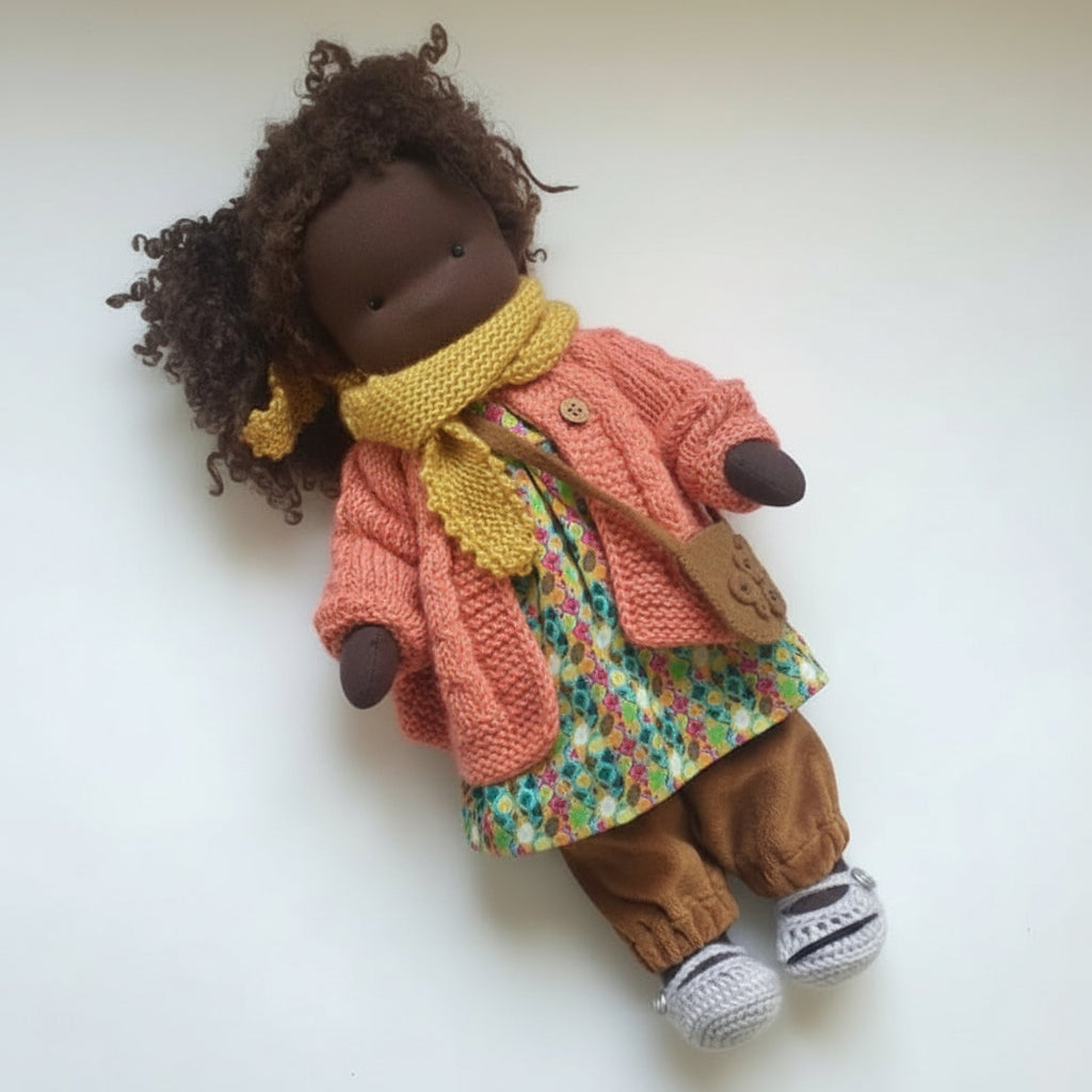 Handmade Waldorf Doll Made Creative Play Learning