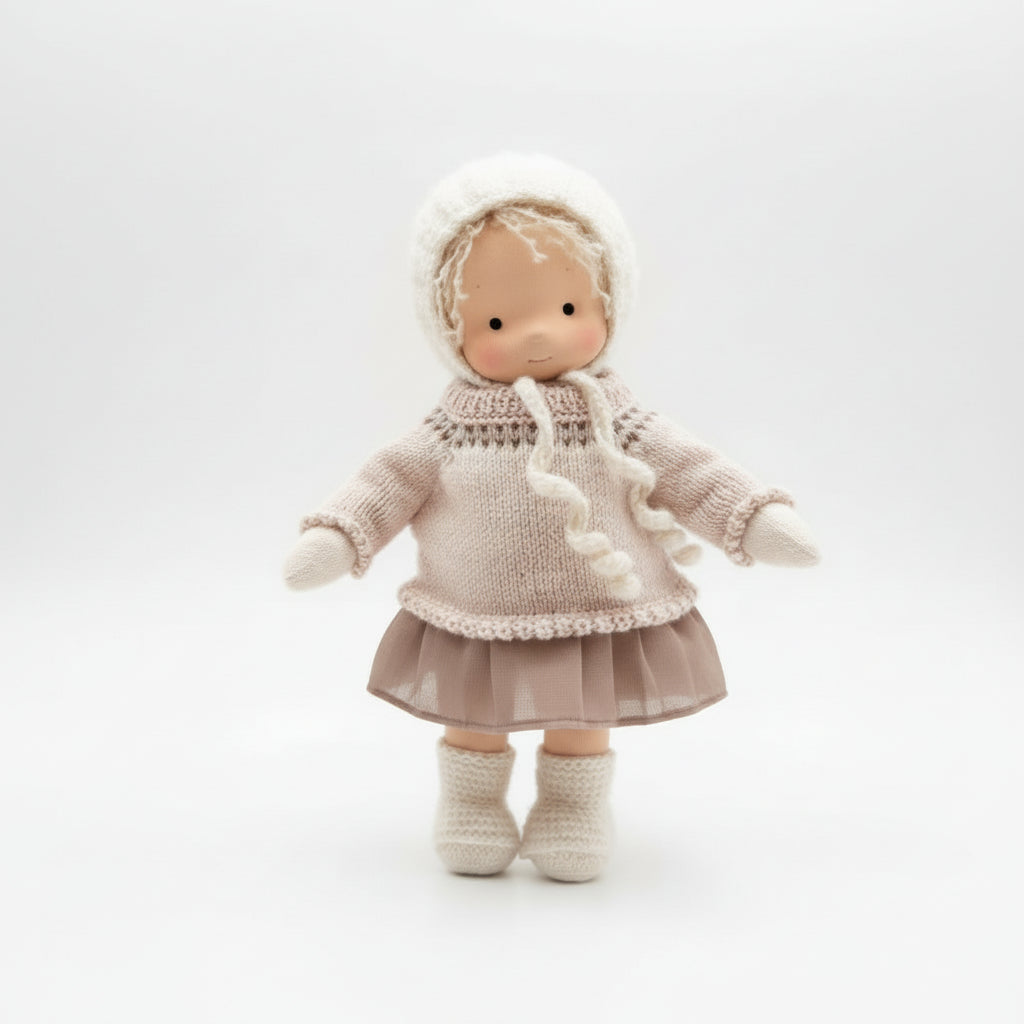 Handmade Waldorf Doll Made Creative Play Learning