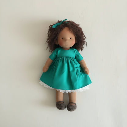 Handmade Waldorf Doll Made Creative Play Learning