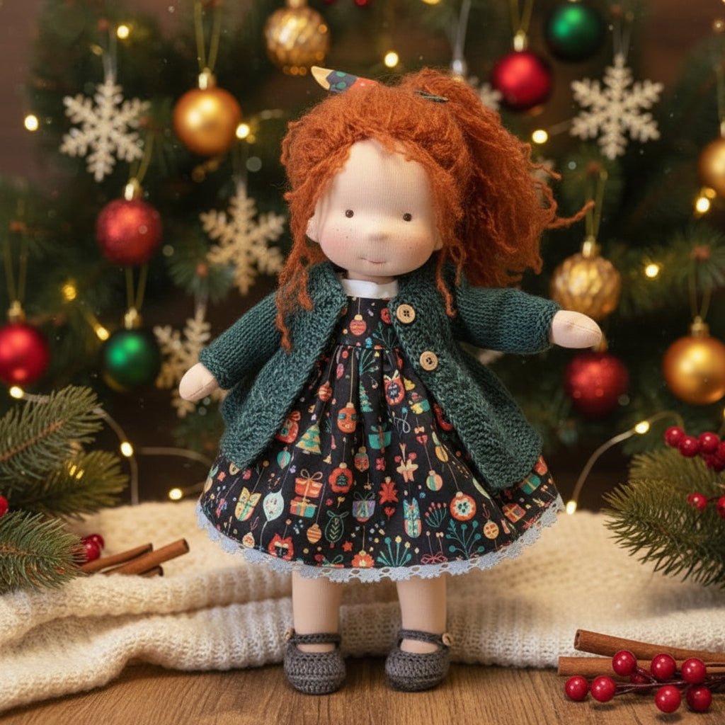 Handmade Waldorf Doll Made Creative Play Learning