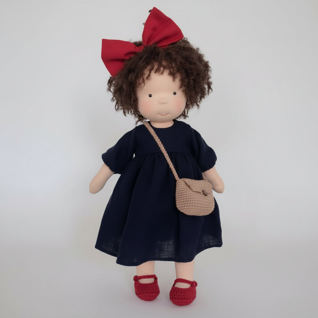 Handmade Waldorf Doll Made Creative Play Learning