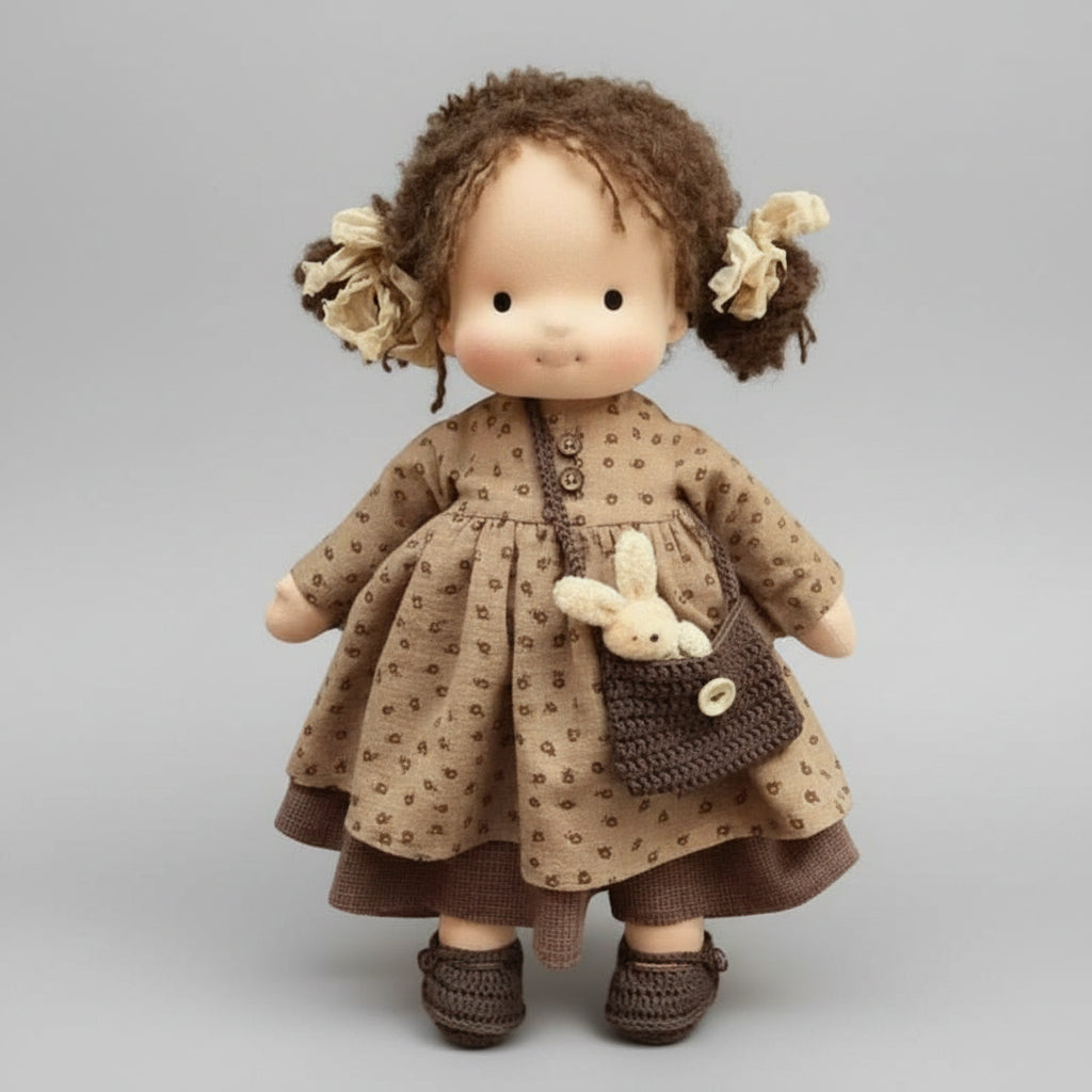 Handmade Waldorf Doll Made Creative Play Learning