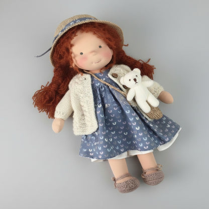 Handmade Waldorf Doll Made Creative Play Learning