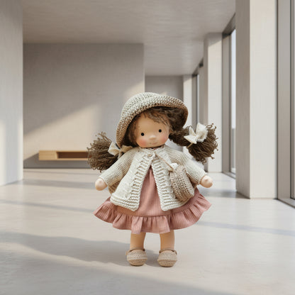 Handmade Waldorf Doll Made Creative Play Learning