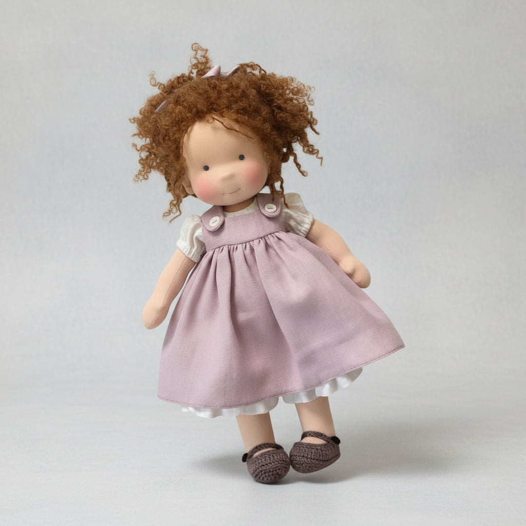 Handmade Waldorf Doll Made Creative Play Learning