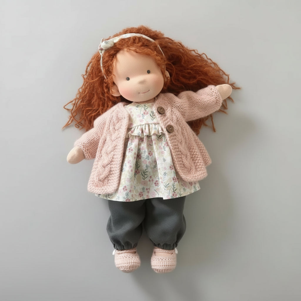 Handmade Waldorf Doll Made Creative Play Learning