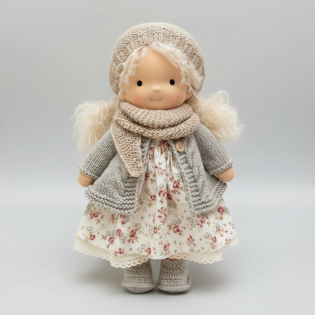 Handmade Waldorf Doll Made Creative Play Learning