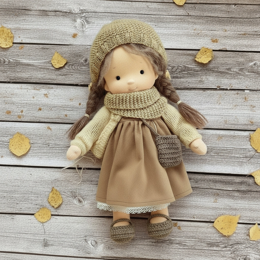 Handmade Waldorf Doll Made Creative Play Learning