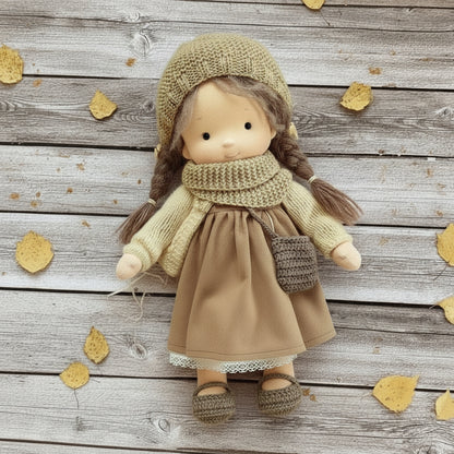 Handmade Waldorf Doll Made Creative Play Learning