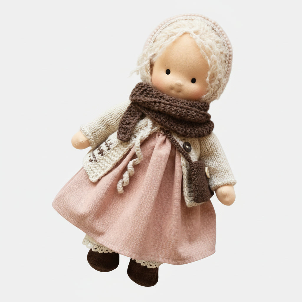 Handmade Waldorf Doll Made Creative Play Learning