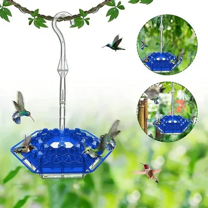 Hummingbird Feeder Hanging Outdoor Nectar Garden Feeder