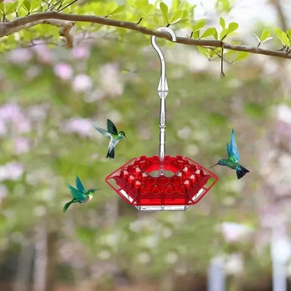 Hummingbird Feeder Hanging Outdoor Nectar Garden Feeder