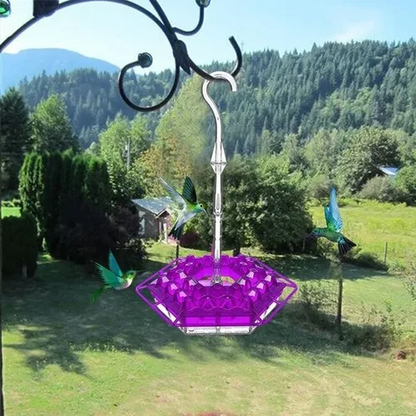 Hummingbird Feeder Hanging Outdoor Nectar Garden Feeder