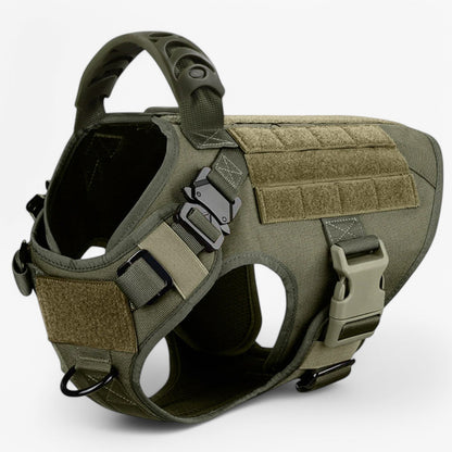 Dog Harness Tactical Vest Adjustable Nylon Training Control