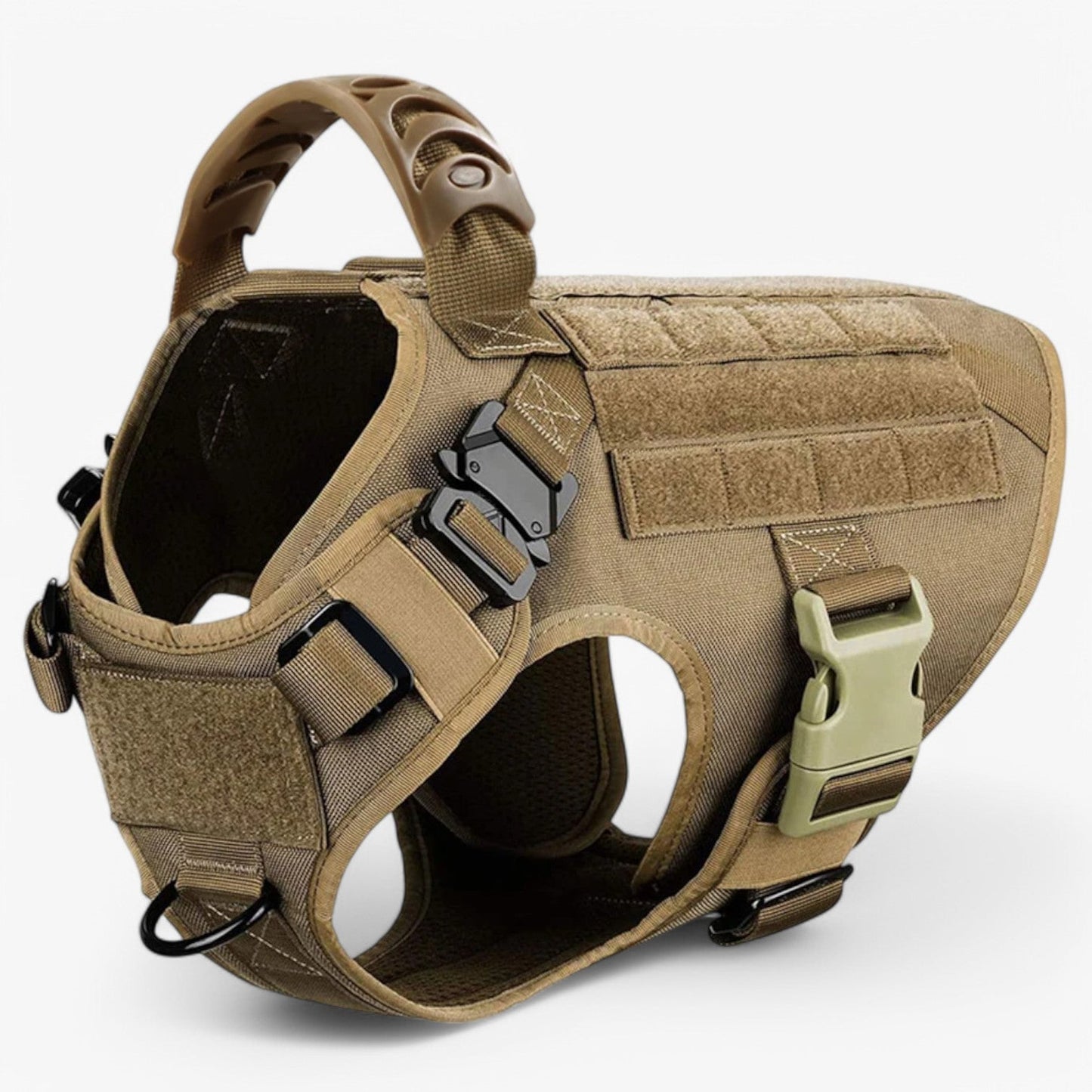 Dog Harness Tactical Vest Adjustable Nylon Training Control