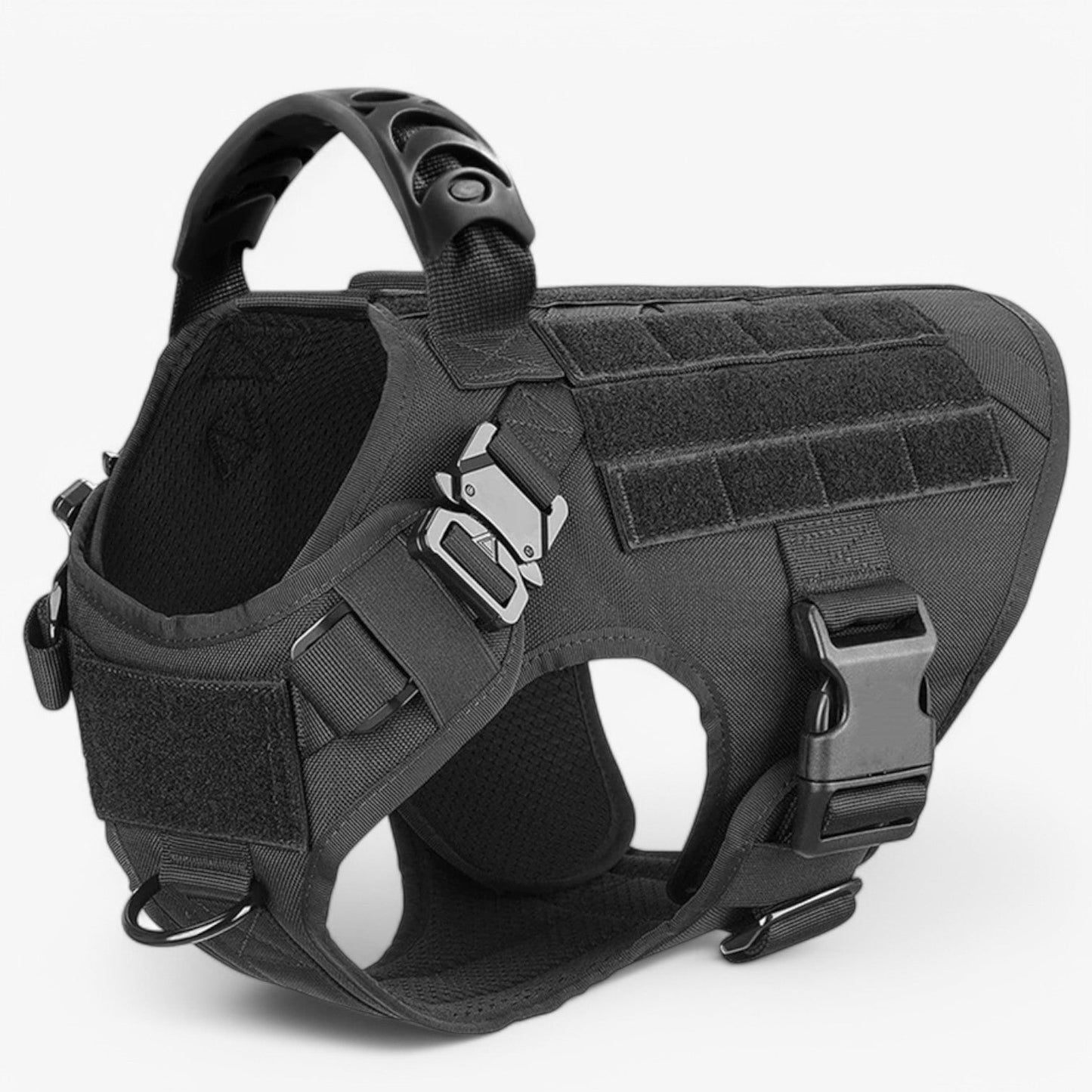 Dog Harness Tactical Vest Adjustable Nylon Training Control