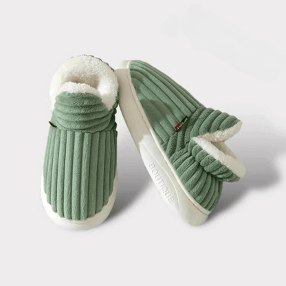 House Slippers Womens Mens Warm Fleece Indoor Winter Shoes