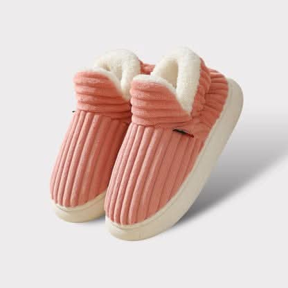 House Slippers Womens Mens Warm Fleece Indoor Winter Shoes