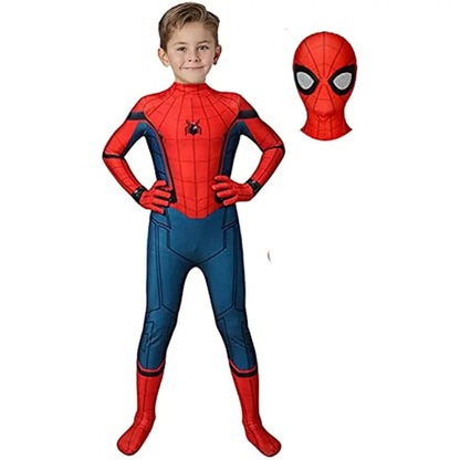 Costume Superhero Cosplay Suit Kids Adults 3D Stretch Mask