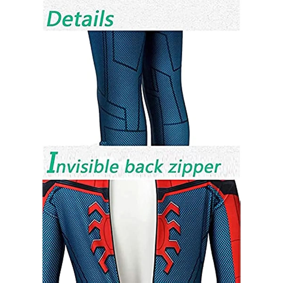 Costume Superhero Cosplay Suit Kids Adults 3D Stretch Mask