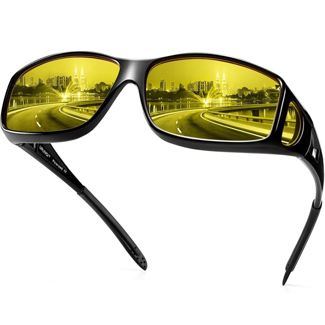 Driving Glasses Polarized Night Anti Glare Lightweight Vision Glasses