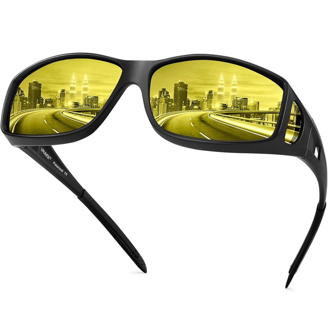 Driving Glasses Polarized Night Anti Glare Lightweight Vision Glasses