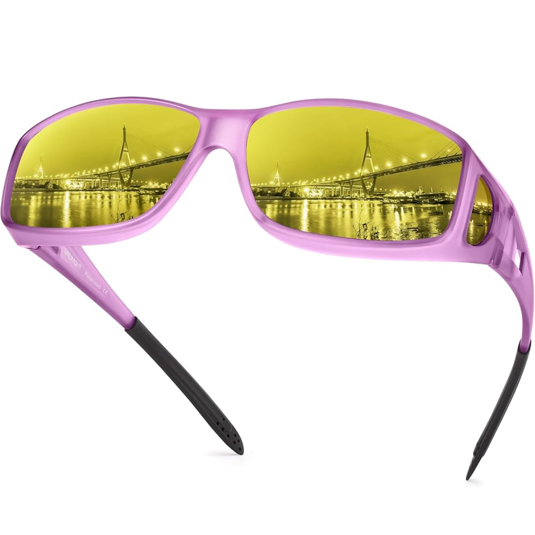 Driving Glasses Polarized Night Anti Glare Lightweight Vision Glasses