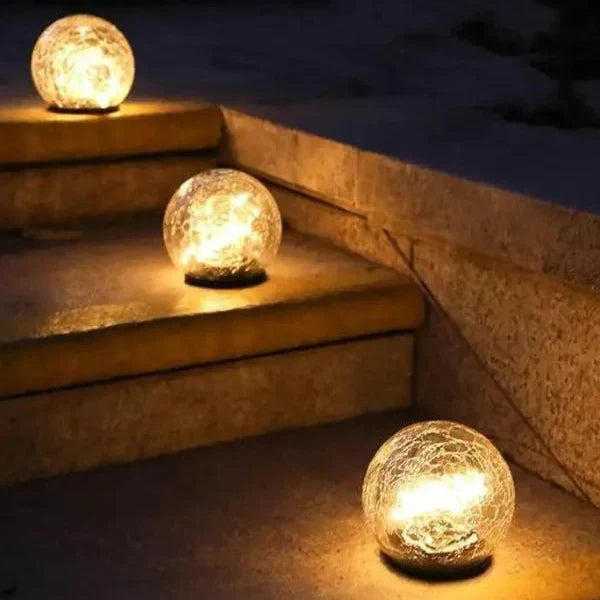 Enchanting Glow Solar Orb | Warm Decorative Light