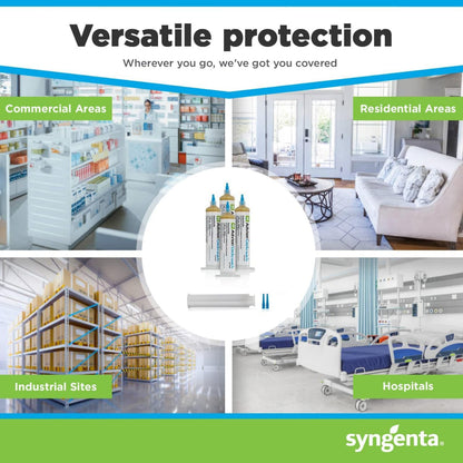 Cockroach Gel Bait Non-Toxic Indoor Pest Control 1.06oz