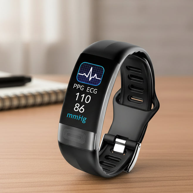 Smart Watch Health Tracker with ECG Heart Rate Blood Pressure