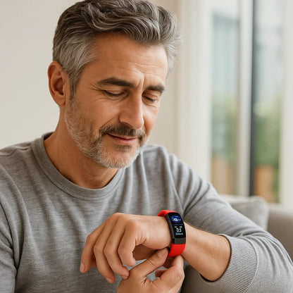 Smart Watch Health Tracker with ECG Heart Rate Blood Pressure