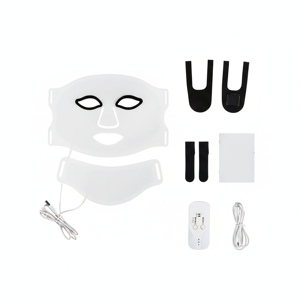 Rechargeable Red Light Therapy Mask LED Skincare Device
