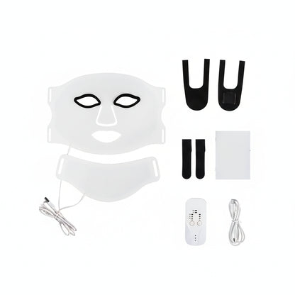 Rechargeable Red Light Therapy Mask LED Skincare Device