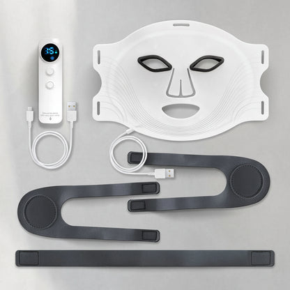 Rechargeable Red Light Therapy Mask LED Skincare Device